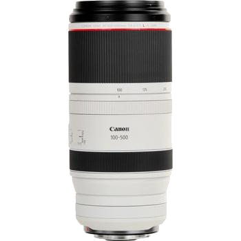 Canon RF 100-500mm F/4.5-7.1L IS USM (White)